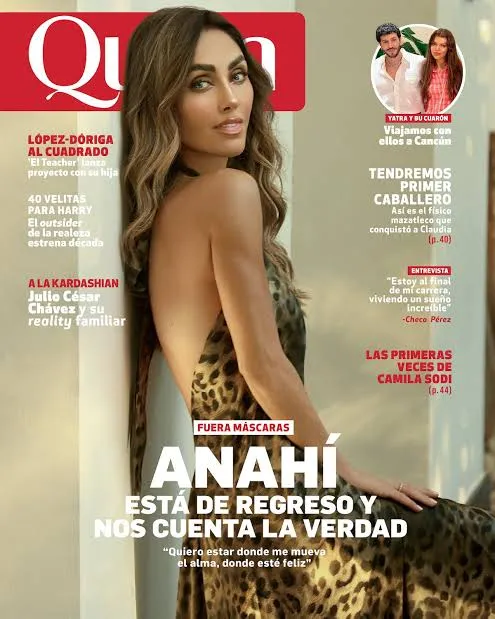 Revista Quien - Anahí Setembro 2024