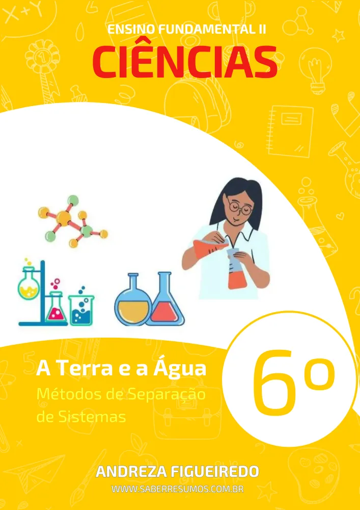 285 - Ciências - A Terra e a Água - Métodos de Separação de Sistemas - 6º ano - PDF com 7 páginas Imagem