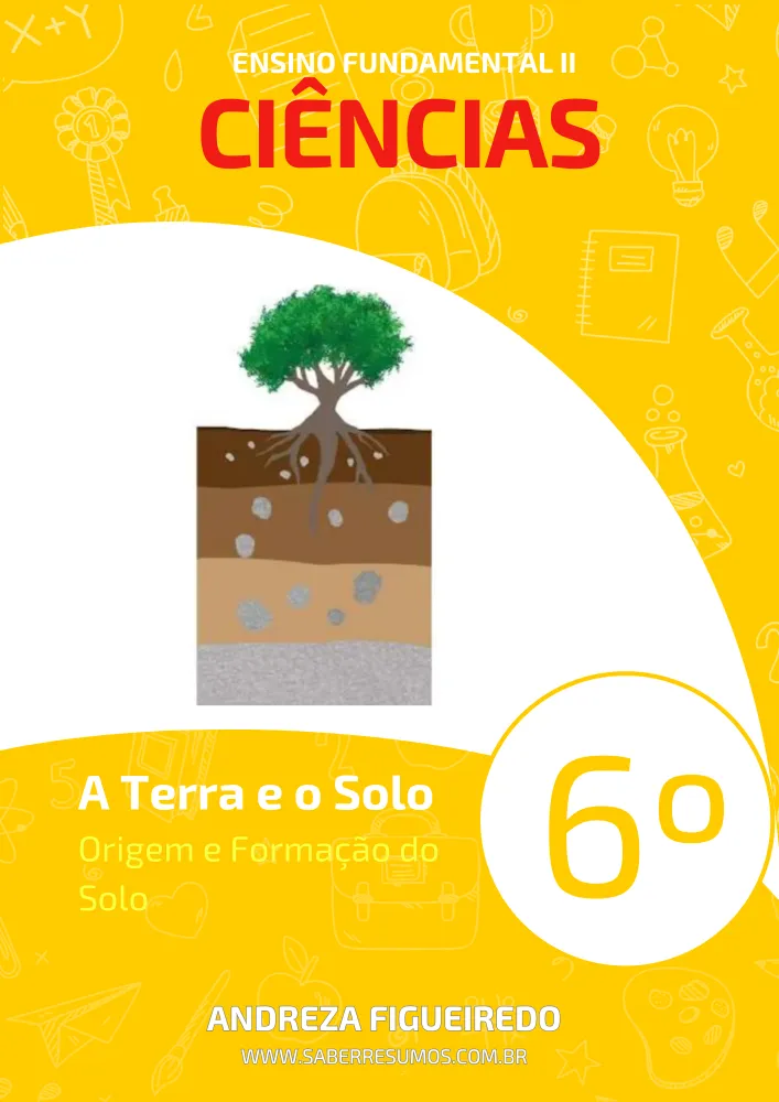 277 - Ciências - A Terra e o Solo - Origem e Formação do Solo - 6º ano - PDF com 6 páginas Imagem