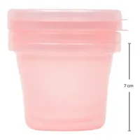 Kit de Potes para Papinha com Tampa Buba- 3 pçs - 180ml - Foto 7