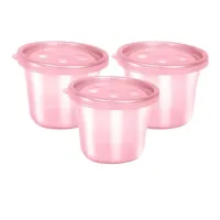 Kit de Potes para Papinha com Tampa Buba- 3 pçs - 180ml - Foto 9