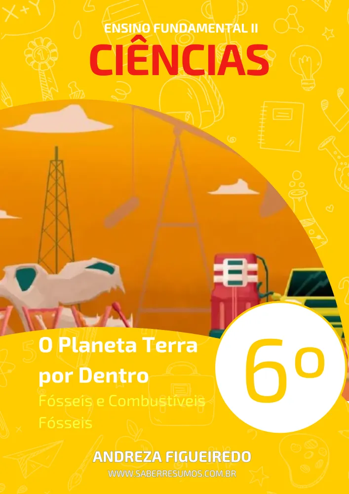 270 - Ciências - O Planeta Terra por Dentro - Fósseis e Combustíveis Fósseis - 6º ano - PDF com 7 páginas Imagem