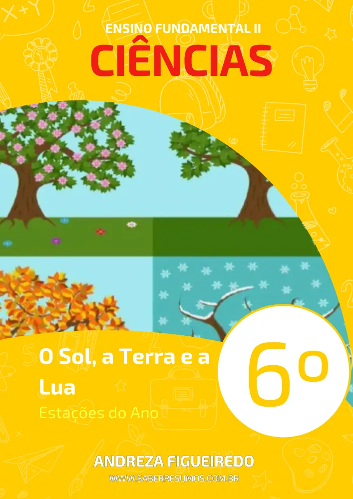 262 - Ciências - O Sol, a Terra e a Lua - Estações do Ano - 6º ano - PDF com 6 páginas