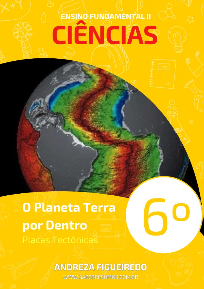 266 - Ciências - O Planeta Terra por Dentro - Placas Tectônicas - 6º ano - PDF com 5 páginas