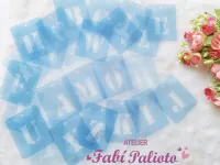 ST174  Stencil  Alfabeto com 4cm - Foto 2