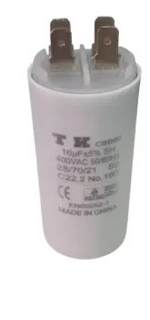 CAPACITOR DE PARTIDA 16UFX400VAC 50/60HZ
