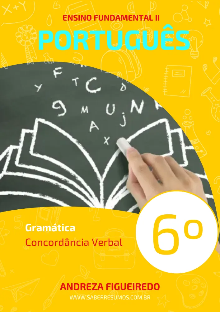 225 - Português - Gramática - Concordância Verbal - 6º ano - PDF com 10 páginas