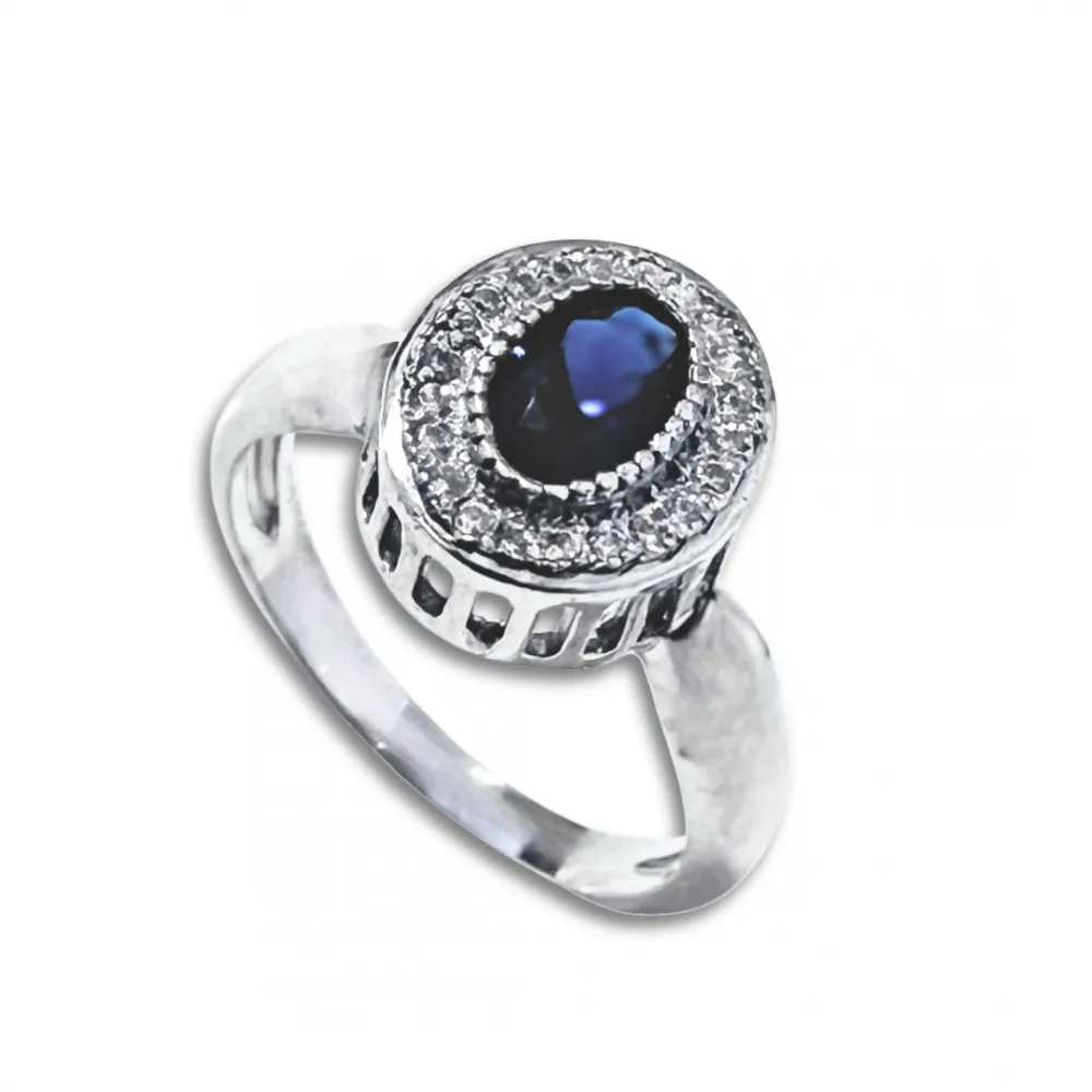 Anel de formatura prata 950 - AN350 Imagem