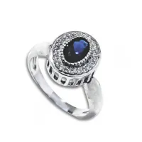 Anel de formatura prata 950 - AN350