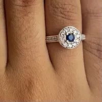 Anel de formatura prata 950  -  ametista - ANR11 - Foto 5