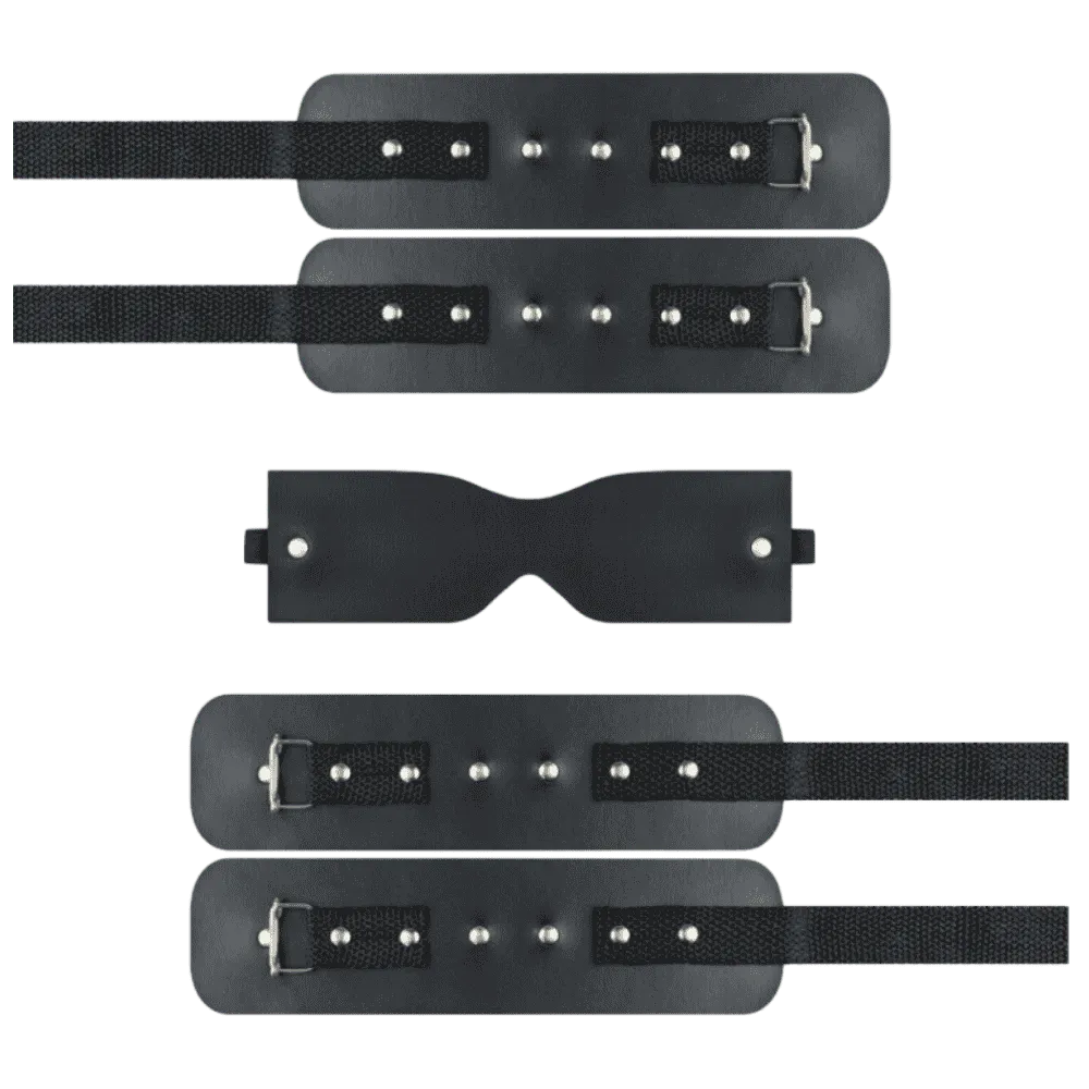 Kit Bondagem Couro Sintético