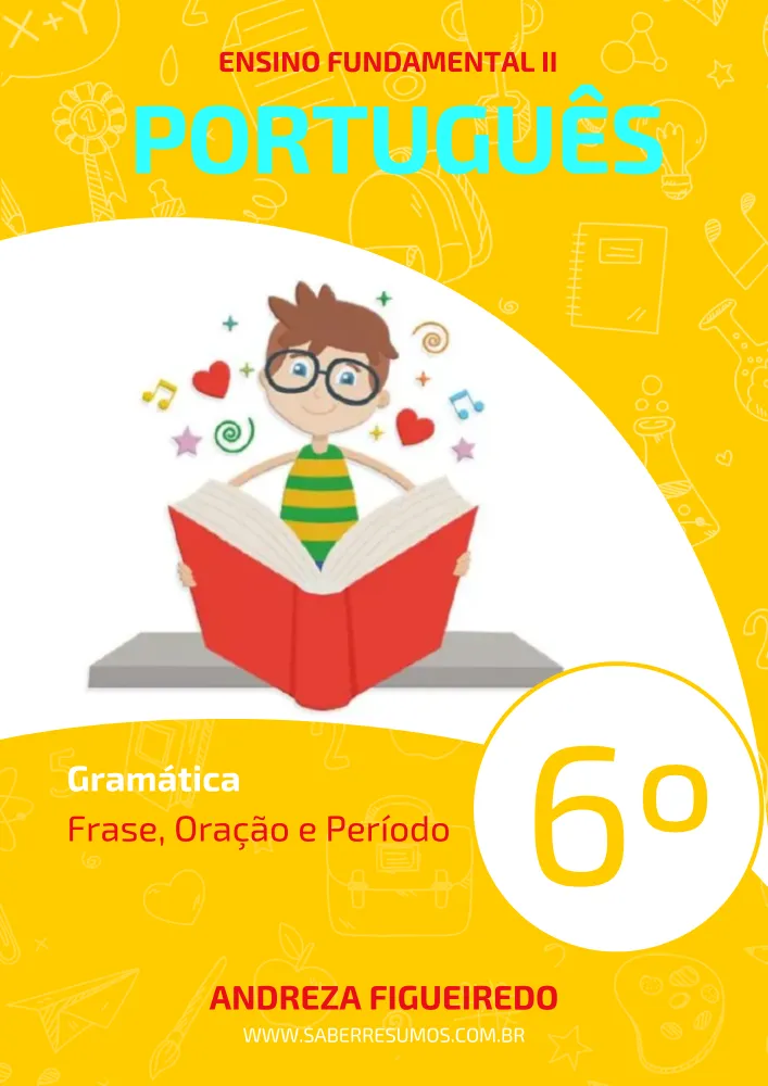 236 - Português - Gramática - Frase, Oração e Período - 6º ano - PDF com 4 páginas Imagem
