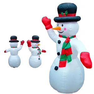 Boneco de Neve Inflável 1,20m Imagem