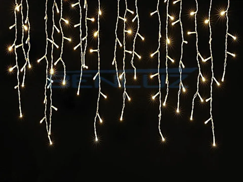 Cascata 300 Lampadas - 9m - 220v - Branca Imagem