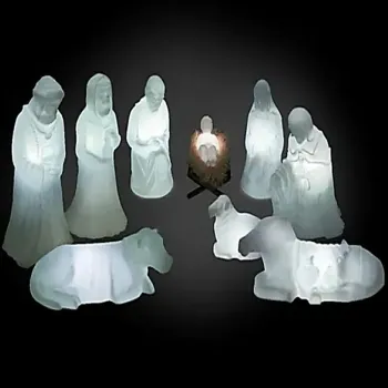 Presépio 10 Peças - Branca 