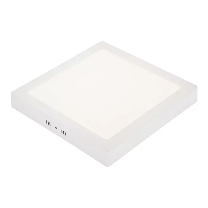 Luminaria Led Sobrepor        Quadrada 12W 