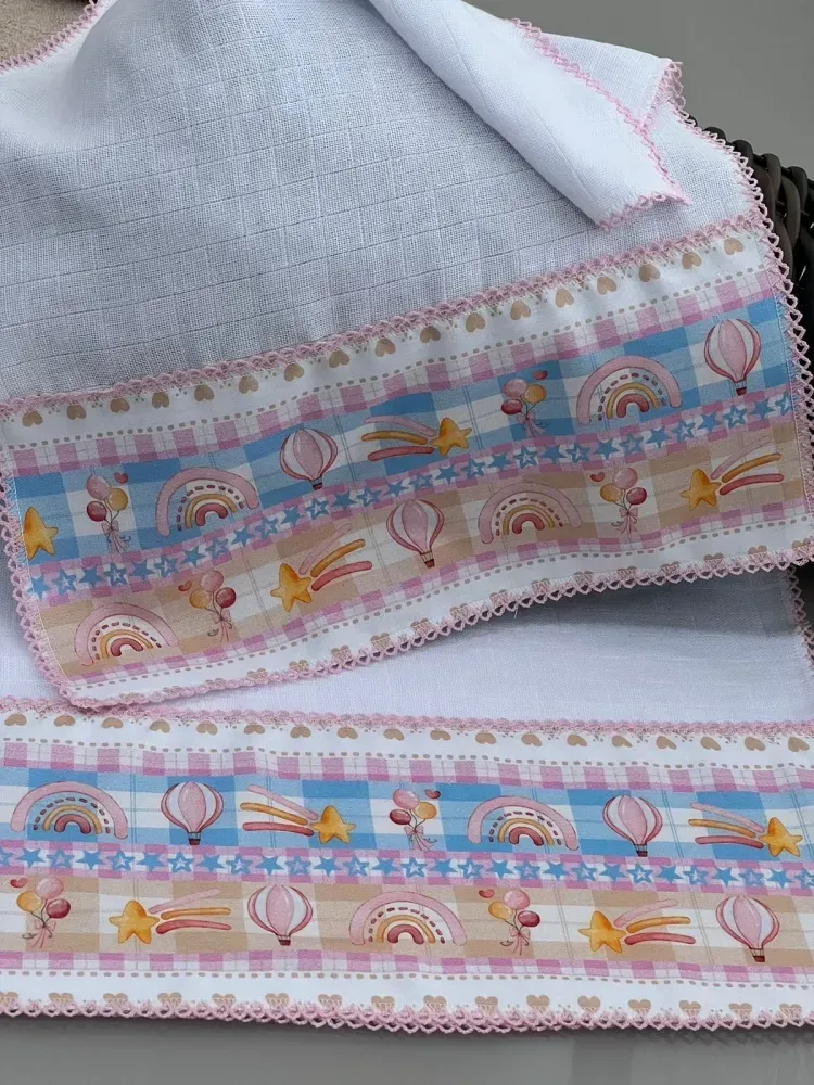  DUPLINHA BOCA+OMBRO C/BARRADO/Picueta -arcoiris Imagem