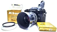 Câmera Nikon Nikkormat EL Black (1972) lente Nikkor 50mm f/1,4 - Impecável  - Foto 3
