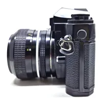 Câmera Nikon Nikkormat EL Black (1972) lente Nikkor 50mm f/1,4 - Impecável  - Foto 8