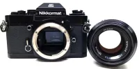 Câmera Nikon Nikkormat EL Black (1972) lente Nikkor 50mm f/1,4 - Impecável  - Foto 14