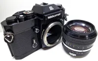 Câmera Nikon Nikkormat EL Black (1972) lente Nikkor 50mm f/1,4 - Impecável  - Foto 15