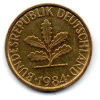 Alemanha - 1984F - 10 Pfennig