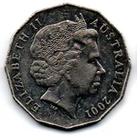 Austrália - 2001 - 50 Cents
