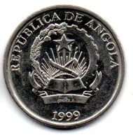 Angola - 1999 - 5 Kwanzas