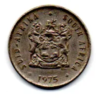 África do Sul - 1975 - 5 Cents
