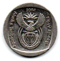 África do Sul - 2004 - 2 Rand