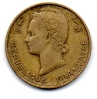 África Ocidental Francesa - 1956 - 5 CFA Francs