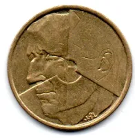 Bélgica - 1986 - 5 Francs - Foto 2