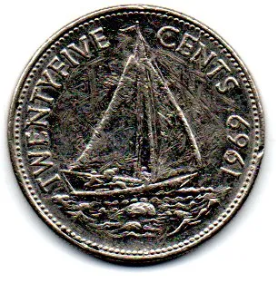 Bahamas - 1969 - 5 Cents