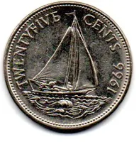 Bahamas - 1966 - 25 Cents