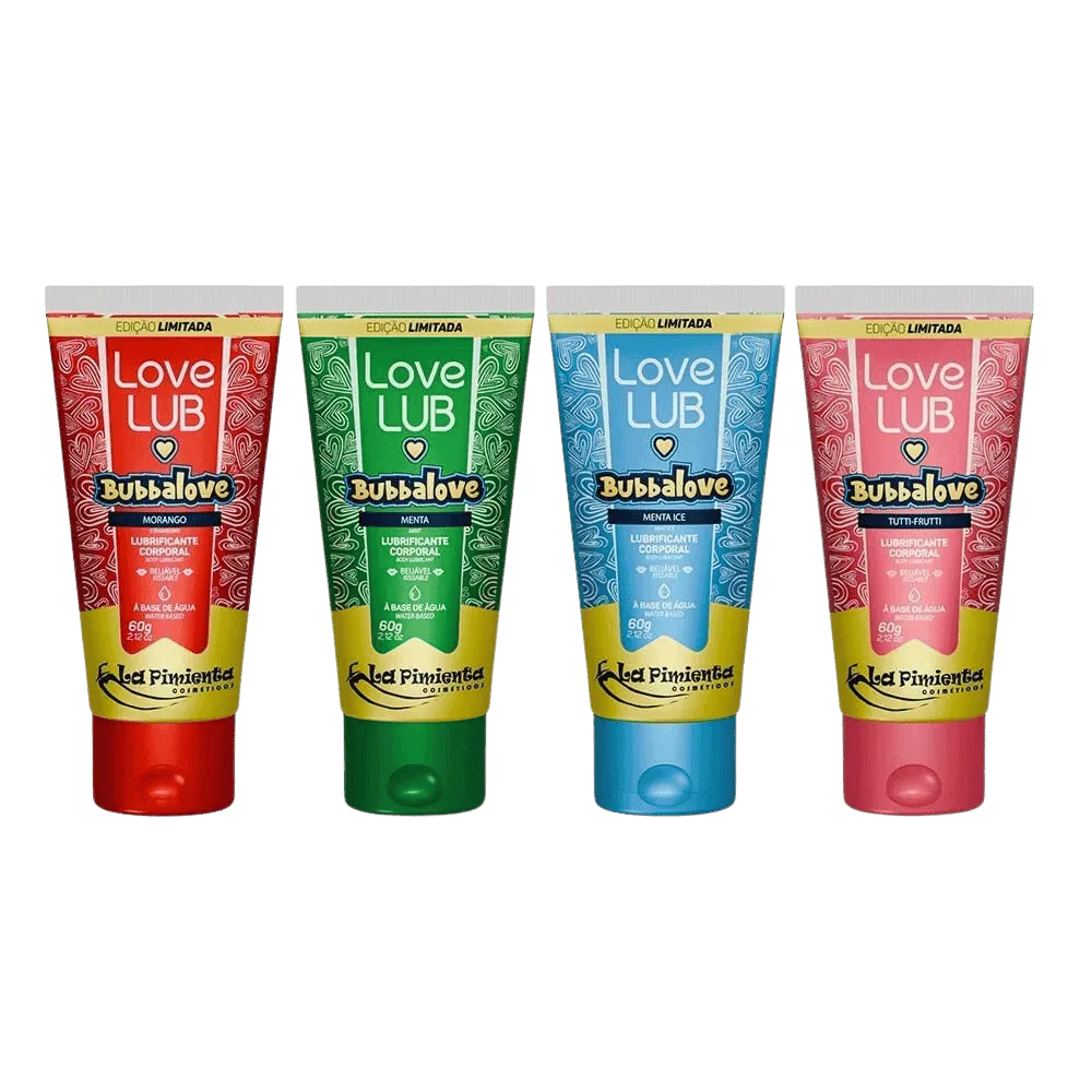 Lubrificante com sabor Bubbalove 60gr