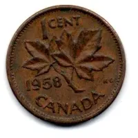 Canadá - 1958 - 1 Cent