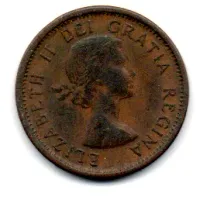 Canadá - 1958 - 1 Cent - Foto 2