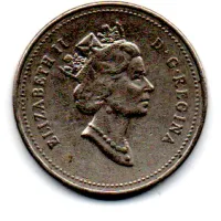 Canadá - 1992 - 5 Cents Comemorativa (125º aniversário da Confederação Canadense) - Foto 2