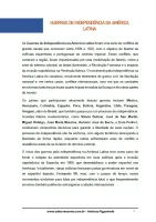 674 - História - As Independências na América Latina - Guerras de Independência da América Latina - 9º ano - PDF com 45 páginas - Foto 2