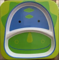 Prato Skip Hop Com Divisórias Zoo Dinossauro - A partir de 12 meses+ - Foto 3