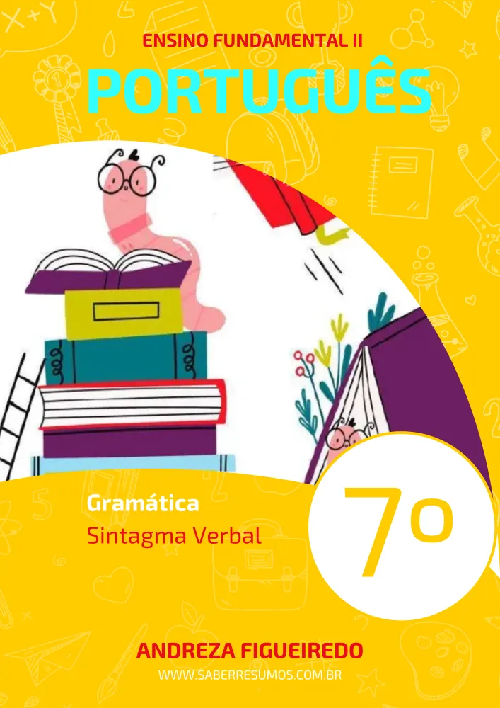 143 - Português - Gramática - Sintagma Verbal - 7º ano - PDF com 3 páginas