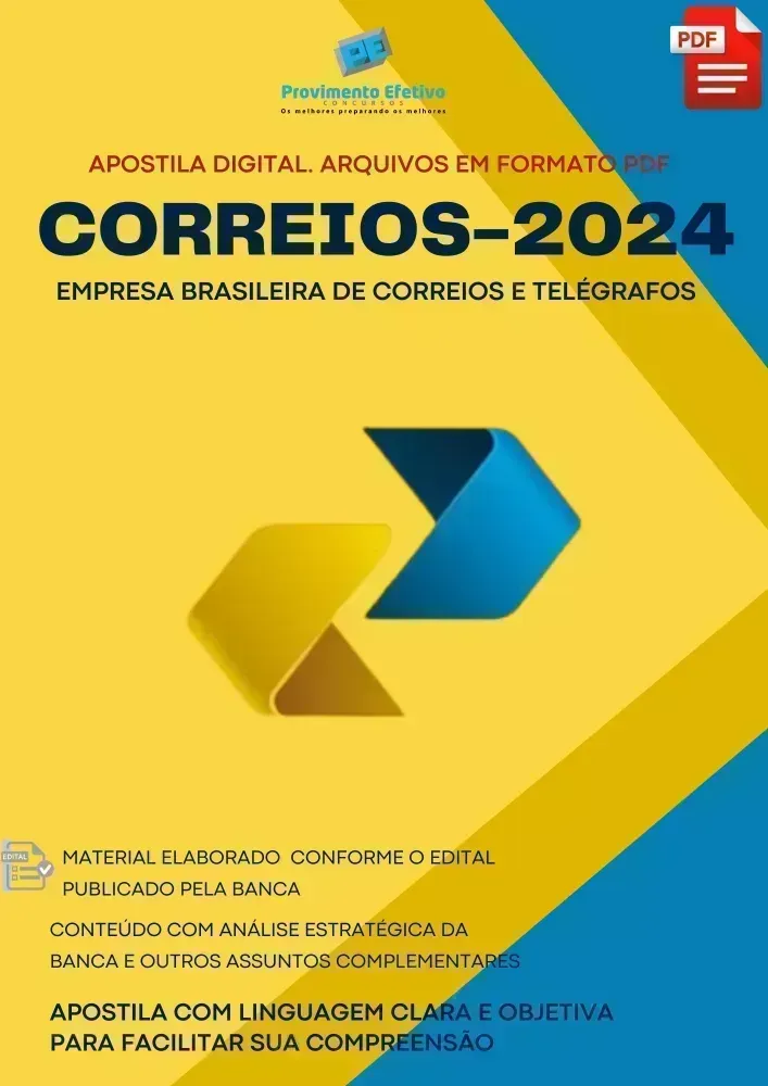 Apostila CORREIOS 2024 Engenharia de Telecomunicações