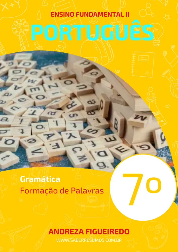 161 - Português - Gramática - Formação de Palavras - 7º ano - PDF com 5 páginas Imagem