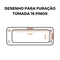 TOMADA MULTIPOLAR INDUSTRIAL 16 POLOS/ PINOS - Foto 6