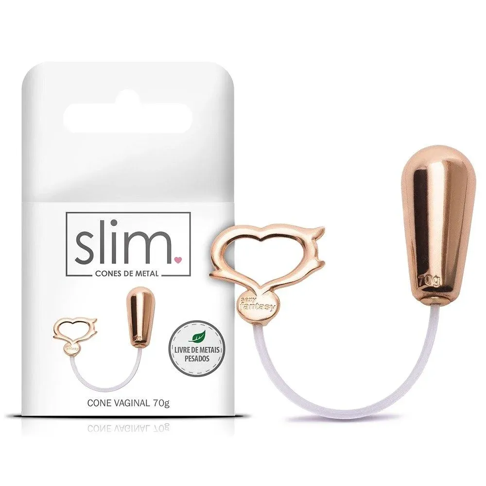 CONE VAGINAL METAL 4,4 X 2,1CM 70G - SEXY FANTASY.                                                                              LIBYSEXSHOP