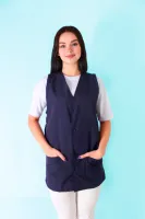 Jaleco Regata Feminino Marinho Oxford - Foto 4