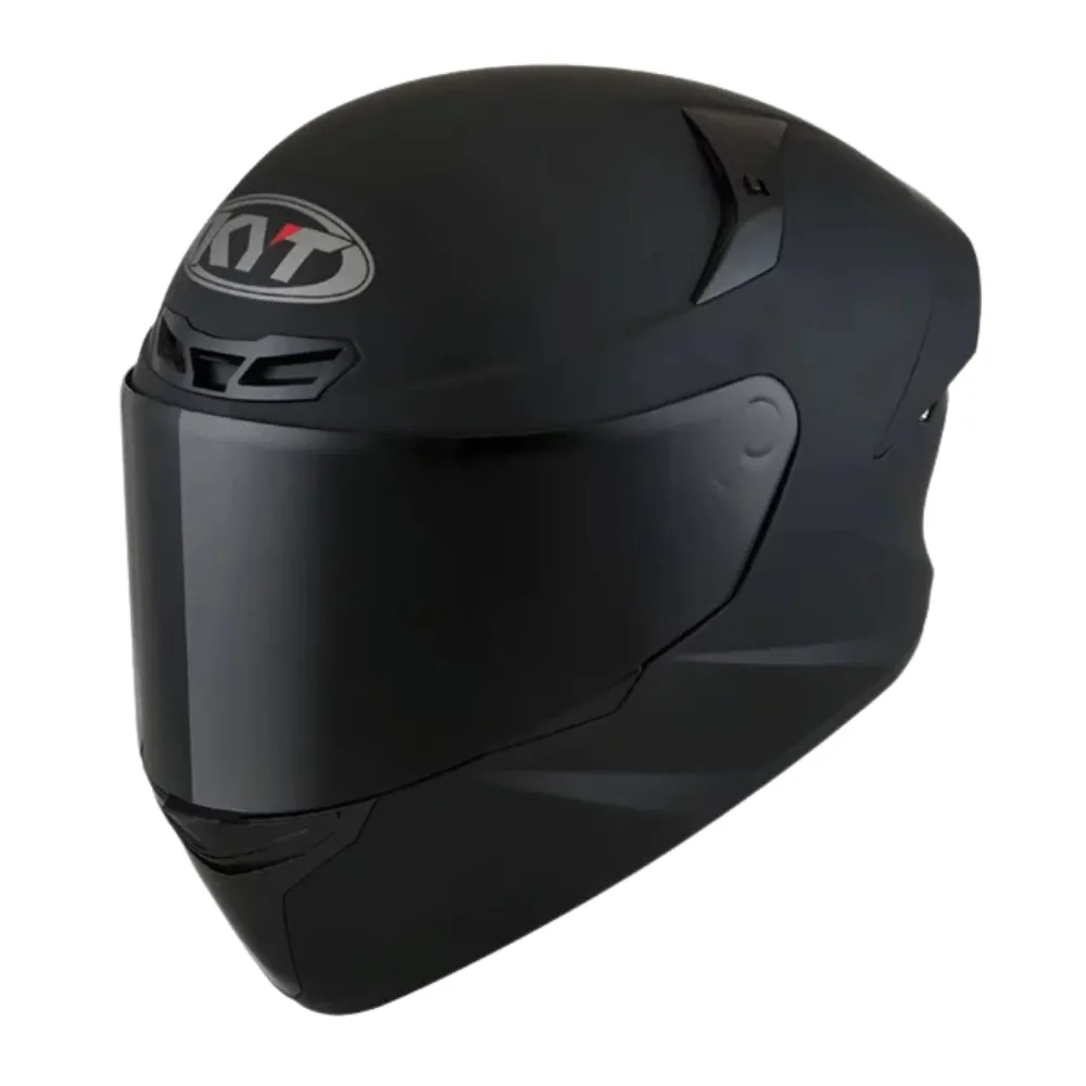 Capacete KYT TT Course Plain Black Fosco Imagem