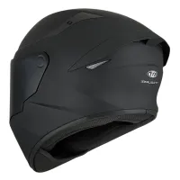 Capacete KYT TT Course Plain Black Fosco - Foto 5