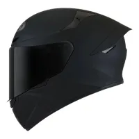 Capacete KYT TT Course Plain Black Fosco - Foto 7