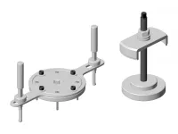 Kit ferramentas para remover e instalar embreagem dupla Raven 292500 - Foto 3